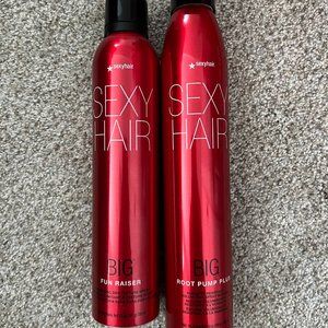 Big Sexy Hair Fun Raiser Volumizing Dry Texture Spray Root Pump Plus Lot